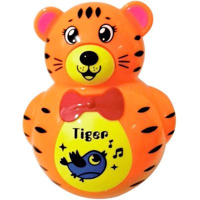 Brinquedo Infantil Tigre Teimoso Musical com Som e Luz Interativo DM Toys
