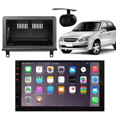 Central Multimídia Automotiva 2 Din Mp5 Corsa Sedan 7 Bluetooth Usb Fm Android First Option