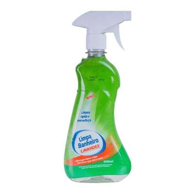 Limpa Banheiro com Gatilho Aroma de Lavanda 500ML para Limpeza Profunda Lavandex