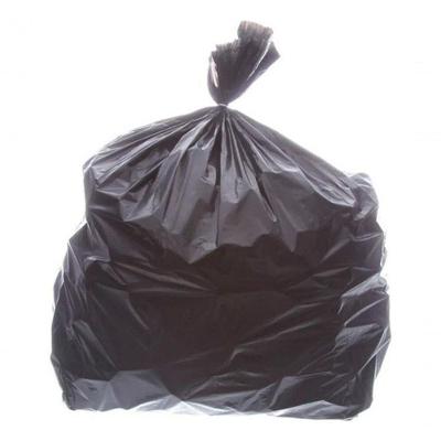 Kit Saco para Lixo 100 Litros Reforçado em Polietileno para Uso Doméstico e Comercial Preto Higipack