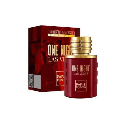 Perfume One Night Las Vegas Masculino Eau de Toilette Aromático 100ML Paris Elysees