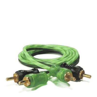 Cabo RCA para Áudio Series 200 Pro 4MM PVC 1M com Blindagem CAT-5 Technoise