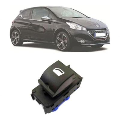 Botão Interruptor do Vidro Elétrico para Porta Modelo F103 Compatível com Peugeot 208 Após 2013