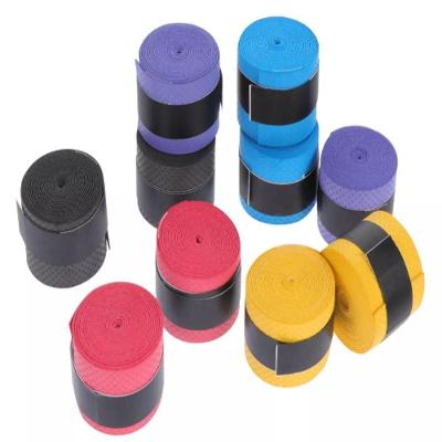 Overgrip para Raquete Kit com 10 Super Grap Pack Alta Aderência Redução de Vibração Amarelo Azul