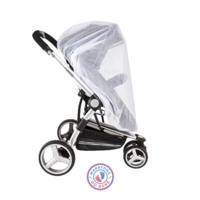 Mosquiteiro para Carrinho Maratona do Bebê Proteção Contra Insetos Universal Branco OEM