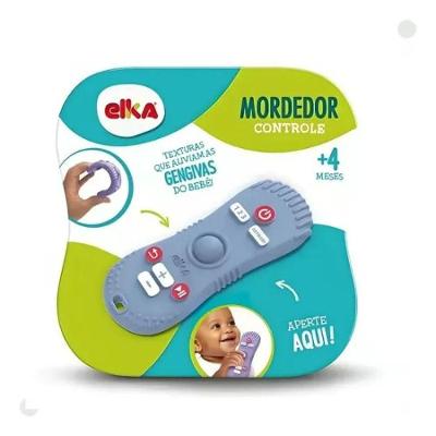 Mordedor Controle Tv - Cinza Elka Cinza Cinza