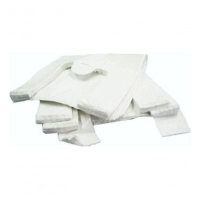 Sacolas Plásticas Branca Reciclada Recuperada 90x100 5KG Pacote Aproximado 5KG Branco Higipack