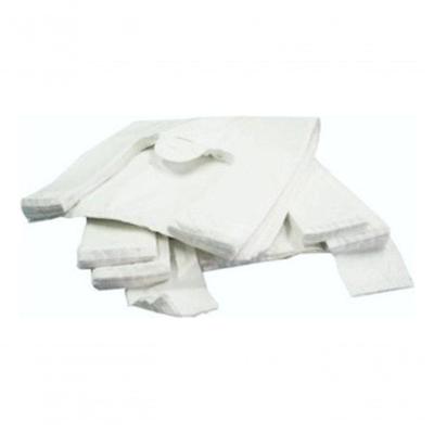 Sacolas Plásticas Branca Reciclada Recuperada 70x90 5KG Reforçadas Branco Higipack