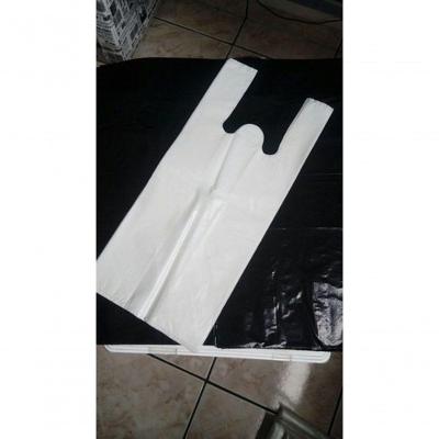 Sacolas Plásticas Branca Reciclada Grossa 15 kg para Produtos Pesados Branco Higipack