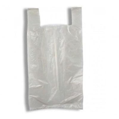 Sacolas Plásticas 50x70 5 kg Recicladas Reforçadas Creme Higipack