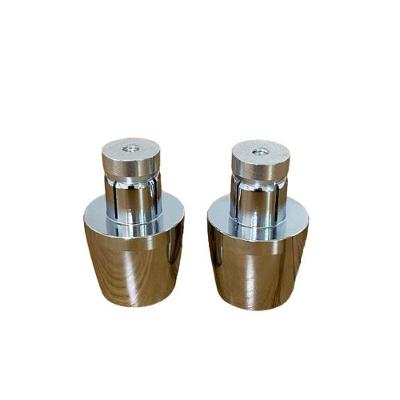 Peso de Guidão para Moto Cromado com Bucha Autofix Universal Prata para Guidões Vazados 18 a 19 e 5