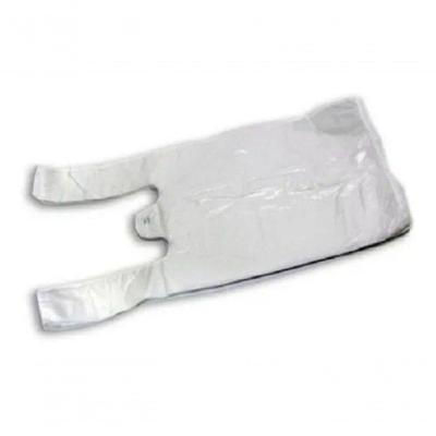 Sacola Plástica Reciclada Sacolas Plásticas Brancas Recicladas 30x40 a 90x100 Kit 1 kg Creme