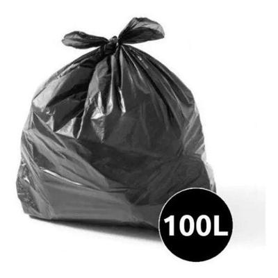 Saco para Lixo 100 Litros Reforçado Preto Azul Vermelho 100 Unidades para Condomínios e Empresas