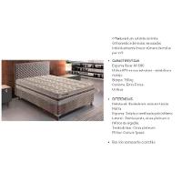 Cama Box Baú Queen: Colchão Molas MasterPocket Ensacadas Paropas   Texture + Base CRC Suede Clean(158x198) - 7