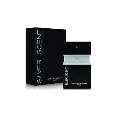 Perfume Silver Scent Masculino Eau de Toilette Frutal Amadeirada 30ML Jacques Bogart
