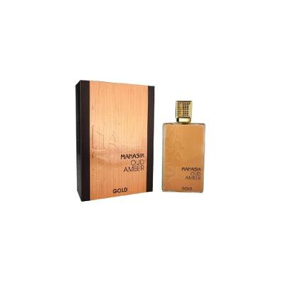 Perfume Oud Amber Gold Eau de Parfum Unissex Frutal-Ambarada 100ML