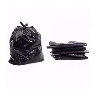 Saco de Lixo Preto Reforçado 30 Litros com 100 Unidades 58CM X 62CM X 0,045MM Higipack