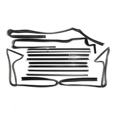 Kit Canaleta e Pestana para Vidros Modelo F103 Fiat Fiorino G1 1981 a 2004 147 Todos Panorama