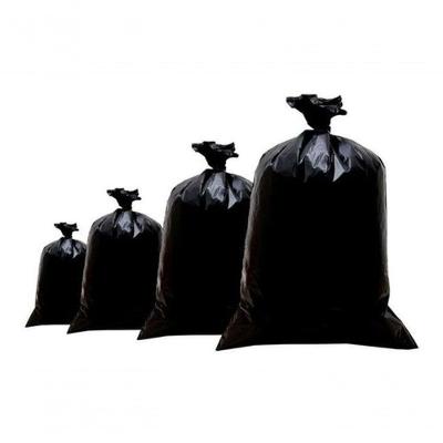 Saco de Lixo Preto Reforçado 100L com 100 Unidades 100% Polietileno Baixa Densidade Higipack