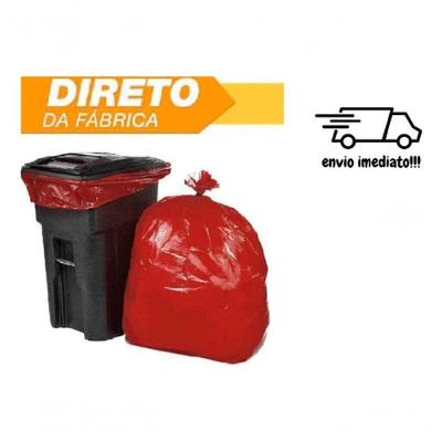 Saco de Lixo Colorido 100l Litros 20 un Super Reforçado 0 e 1 em Polietileno de Baixa Densidade
