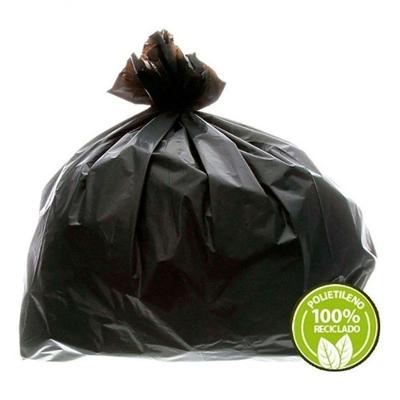 Saco de Lixo 250L Preto Reforçado Kit 10 Pacotes 500 Unidades para Resíduos Residenciais Higipack