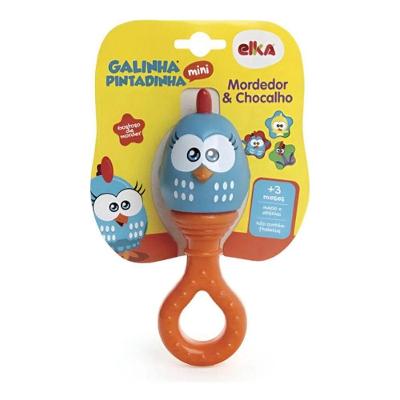 Mordedor E Chocalho De Atividades Galinha Pintadinha Elka