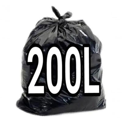 Saco de Lixo 200 Litros Super Reforçado com 100 Unidades para Coleta de Resíduos Higipack