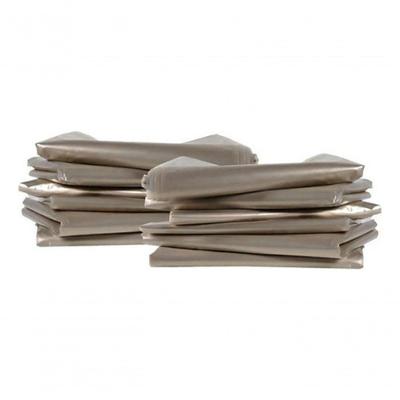 Saco de Lixo Canela-Transparente 80 Litros 5KG Reforçado para Uso Doméstico e Empresarial Higipack