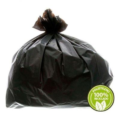 Saco de Lixo Preto 100L 0,035MM 75X85CM com 100 Unidades para Resíduos Diversos Higipack