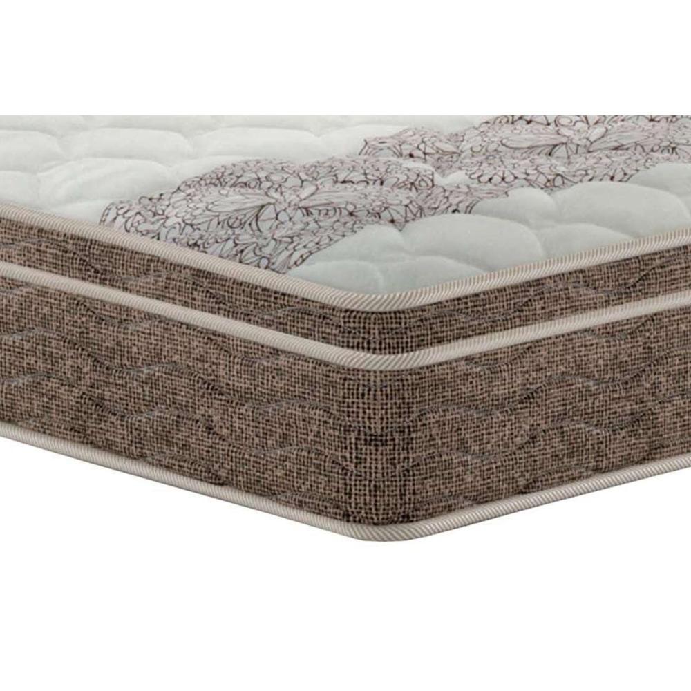 Cama Box Baú c/Auxiliar Solteiro: Colchão Ortopédico Probel D33 / EP Guarda Costas PróIntense Plus Euro Pillow + Base CRC Courano White(88x188) - 3