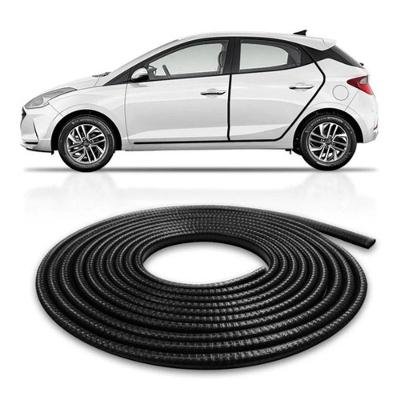 Protetor de Bordas de Porta F103 Preto 10M para Uso Geral Automotivo Uniflex