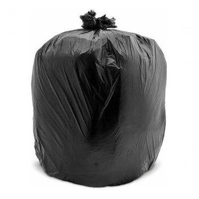Saco para Lixo Resistente Preto 60L Pacote com 1000 Unidades para Uso Geral Higipack