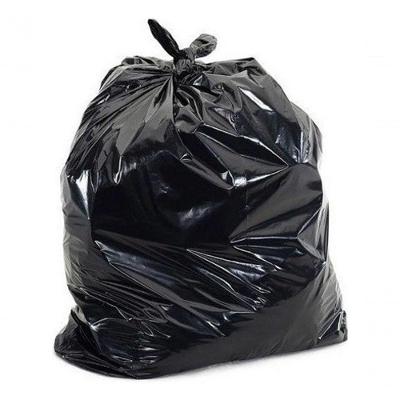 Saco para Lixo Preto Reforçado 30 Litros 59X62CM com 100 Unidades Descartáveis Higipack