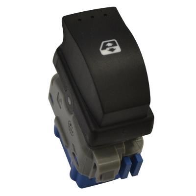 Tecla Acionadora do Vidro Elétrico Simples F103 para Renault Duster Laguna Logan G2 Mégane Sandero