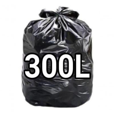 Saco para Lixo Sacos de Lixo 300L Super Reforçado Preto 115x130cm 100 Unidades Higipack