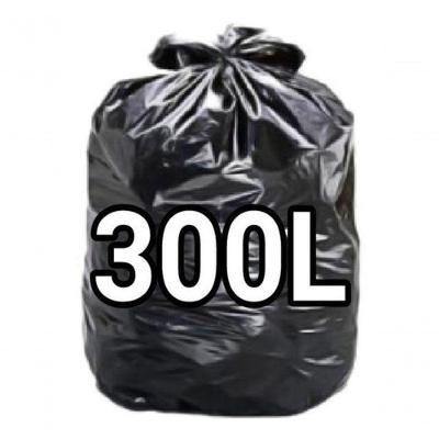 Saco para Lixo Sacos de Lixo 300l Super Reforçado 300L Preto Pacote com 100 Unidades Higipack
