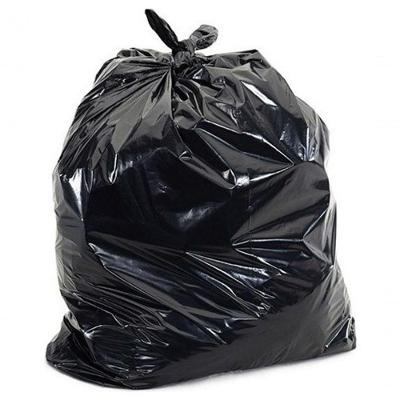 Saco para Lixo Saco de Lixo 60 Litros Reforçado 100 un. Preto 60L 63x80CM Higipack
