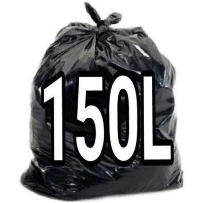 Saco para Lixo 150 Litros Super Reforçado 90x100cm Pacote 100 Unidades Higipack