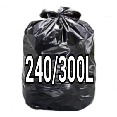 Saco para Lixo 240-300 Litros Super Reforçado Preto Pacote 50 Unidades Higipack