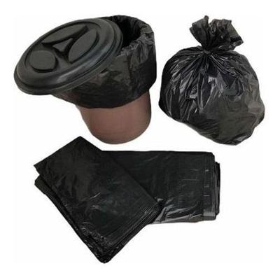 Saco para Lixo Saco de Lixo 30 Litros Reforçado 100 Unid. Preto 80 MICRAS Higipack