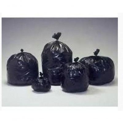 Saco para Lixo Reforçado Preto 40L com 100 Unidades Uso Doméstico e Comercial Higipack
