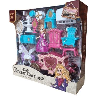 Brinquedo Kit a Carruagem dos Sonhos para Estimular Imaginação com Modelos e Cores Sortidos