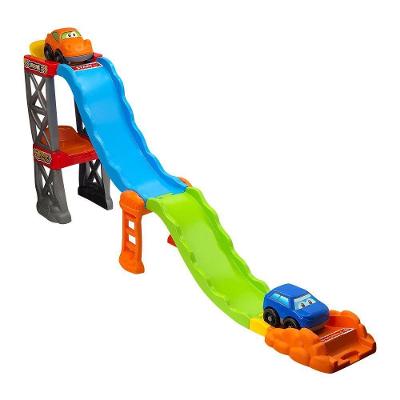 Brinquedo Infantil Ramp Racer com Pista Montável para Estimular Habilidades Motoras Maral