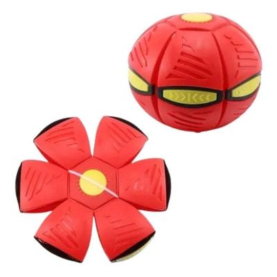 Brinquedo Esportivo Bola Mágica Voadora Maluca Grande com LED Vermelho OEM