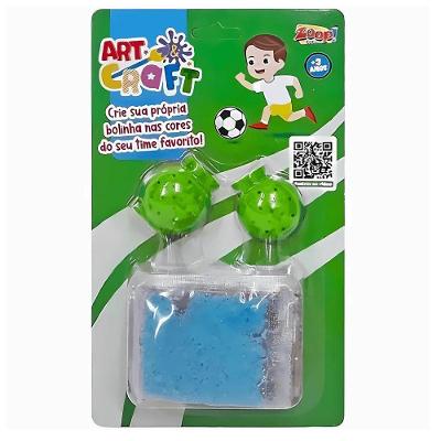 Brinquedo Infantil Bola Mágica Menino Art e Craft para Montar Bolas pula-pula com Molde Zoop Toys