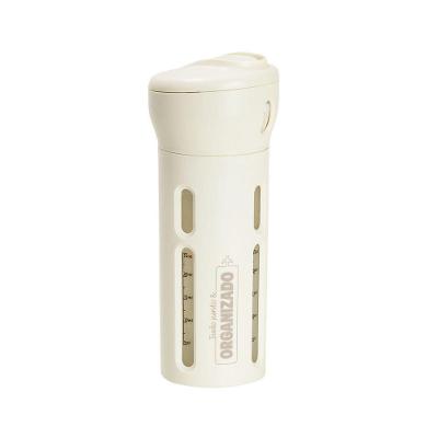 Organizador de Cosméticos Organizado com Dispenser e 4 Frascos 30 ml Off White Imaginarium