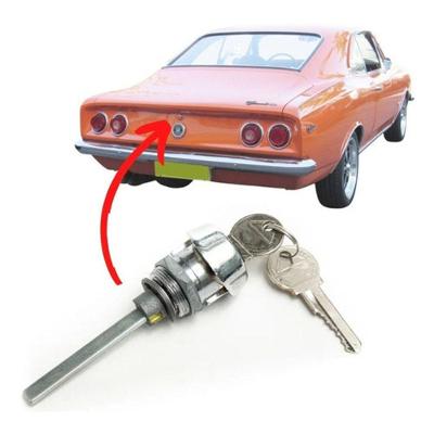 Cilindro de porta-malas F103 para Opala 68 a 84 com Chave Universal