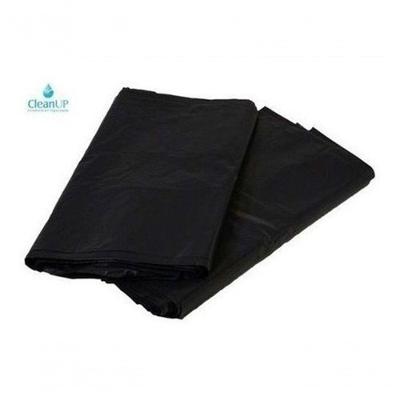 Saco de Lixo 100 Litros Reforçado Boca Larga Preto 5KG com 100 Unidades para Uso Profissional