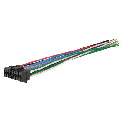 Chicote para CD Automotivo SY16-00 Compatível com Sony JVC Aiwa Blaupunkt Permak