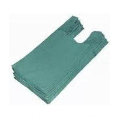 Sacola Plástica Reciclada Reforçada Kit 10 kg 50x70 para Uso Comercial Azul Verde Higipack